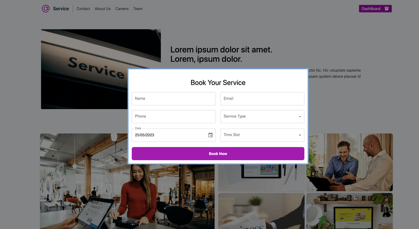 project screen shot